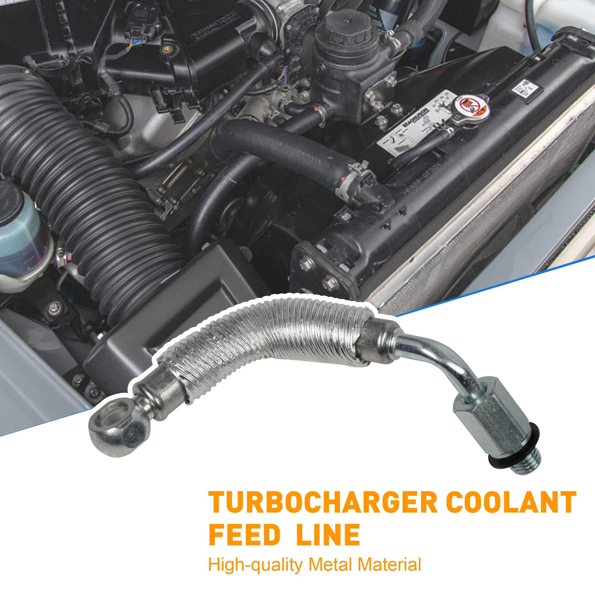 2011-2021 Buick Cruze 1.4L Turbocharger Coolant Line 667-522 - Bosonshop