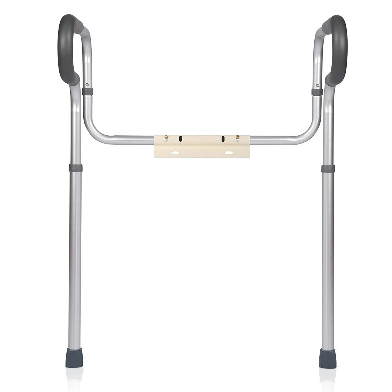 Aluminum Safety Toilet Rail - Handrail Toilet Bars with Adjustable Height - Bosonshop