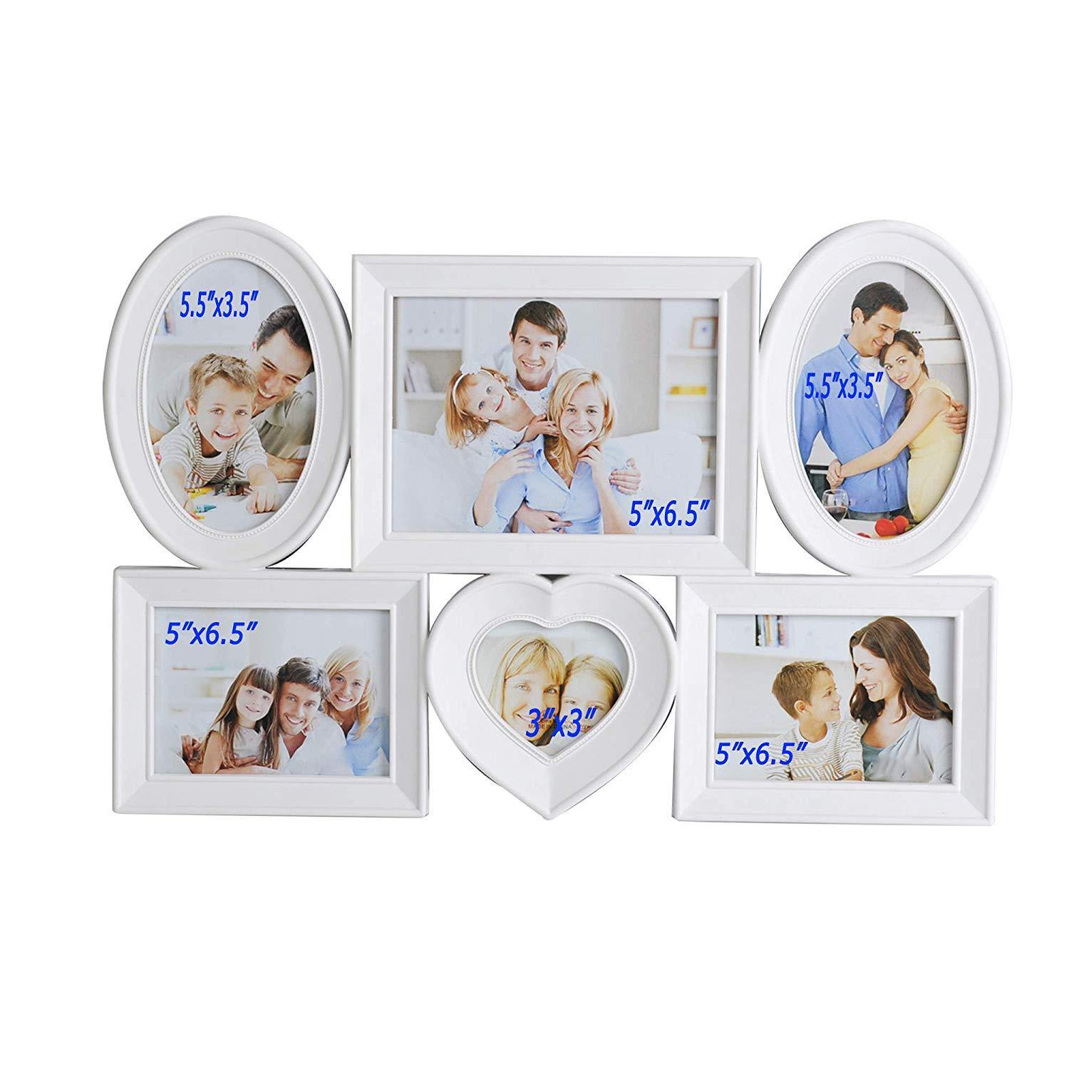 (Out of Stock) Home Creative Collage Wall-Mounted Plastic Photo Frame