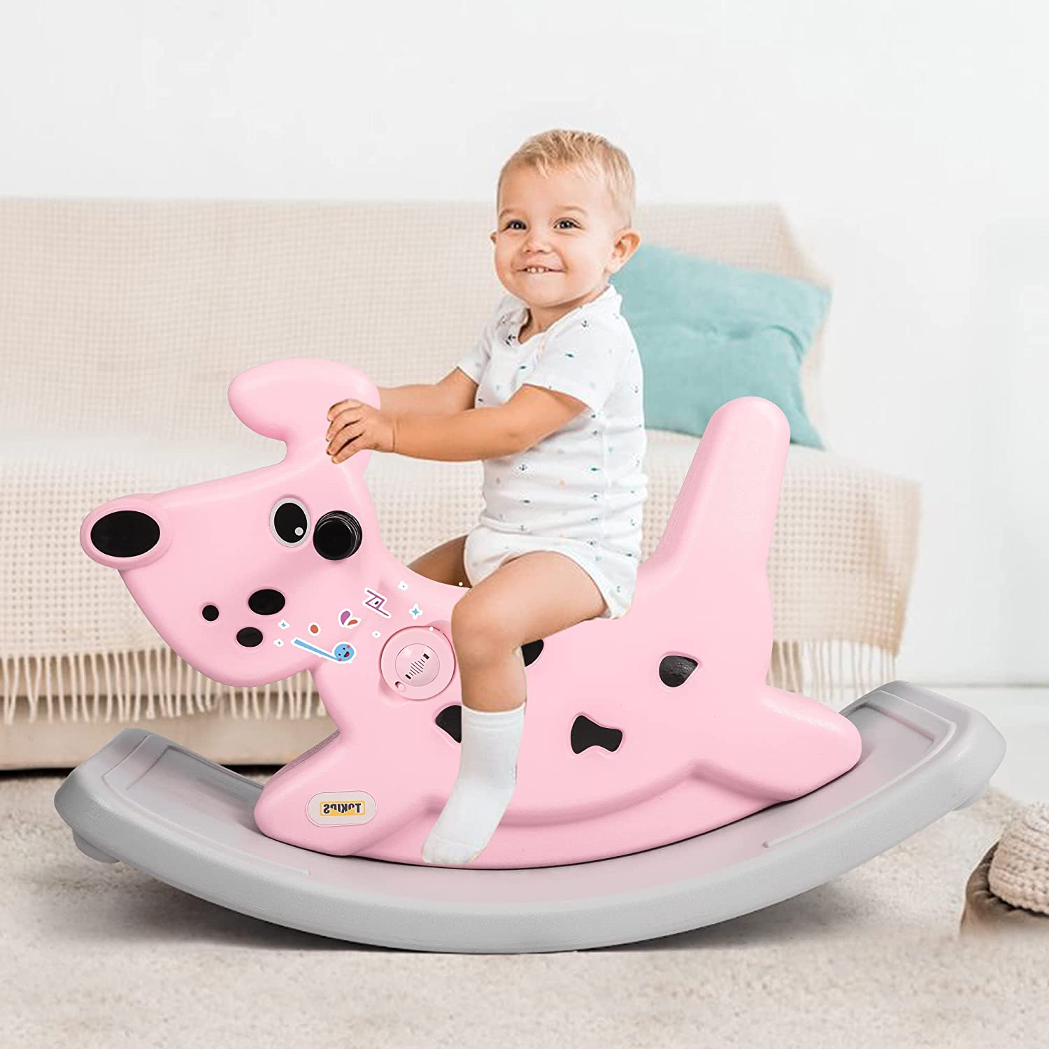 Rocking horse outdoor on sale