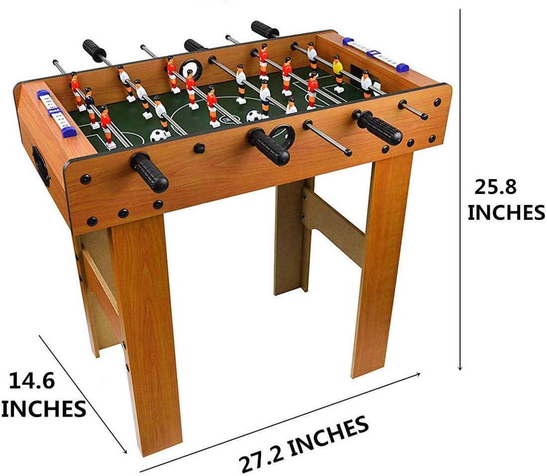 (Out of Stock) 27" Football Table, Easily Assemble Wooden Soccer Game