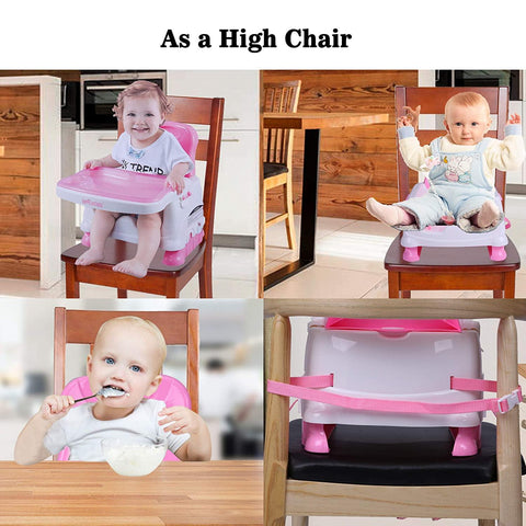 Toddler Booster Seat for Dining Table Baby Portable High Chair for ...