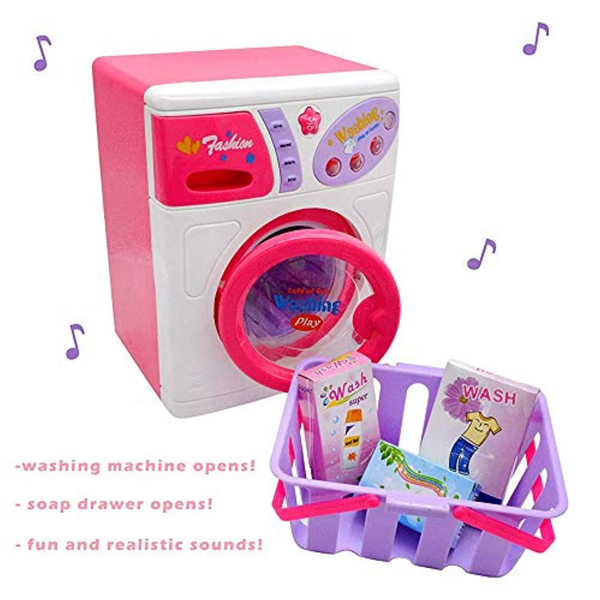 (Out of Stock) Housekeeping Playset Electric Iron& Washing Machine for