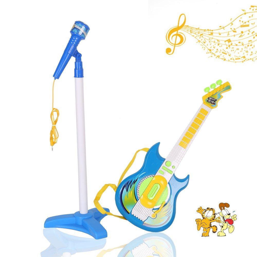 Kids Music Guitar Players Karaoke Toy with Micphone – Bosonshop