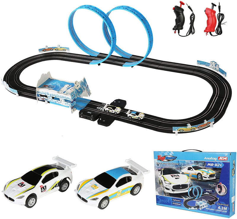 (Out of Stock) High-Speed Electric Powered Super Loop Speedway Slot Ca